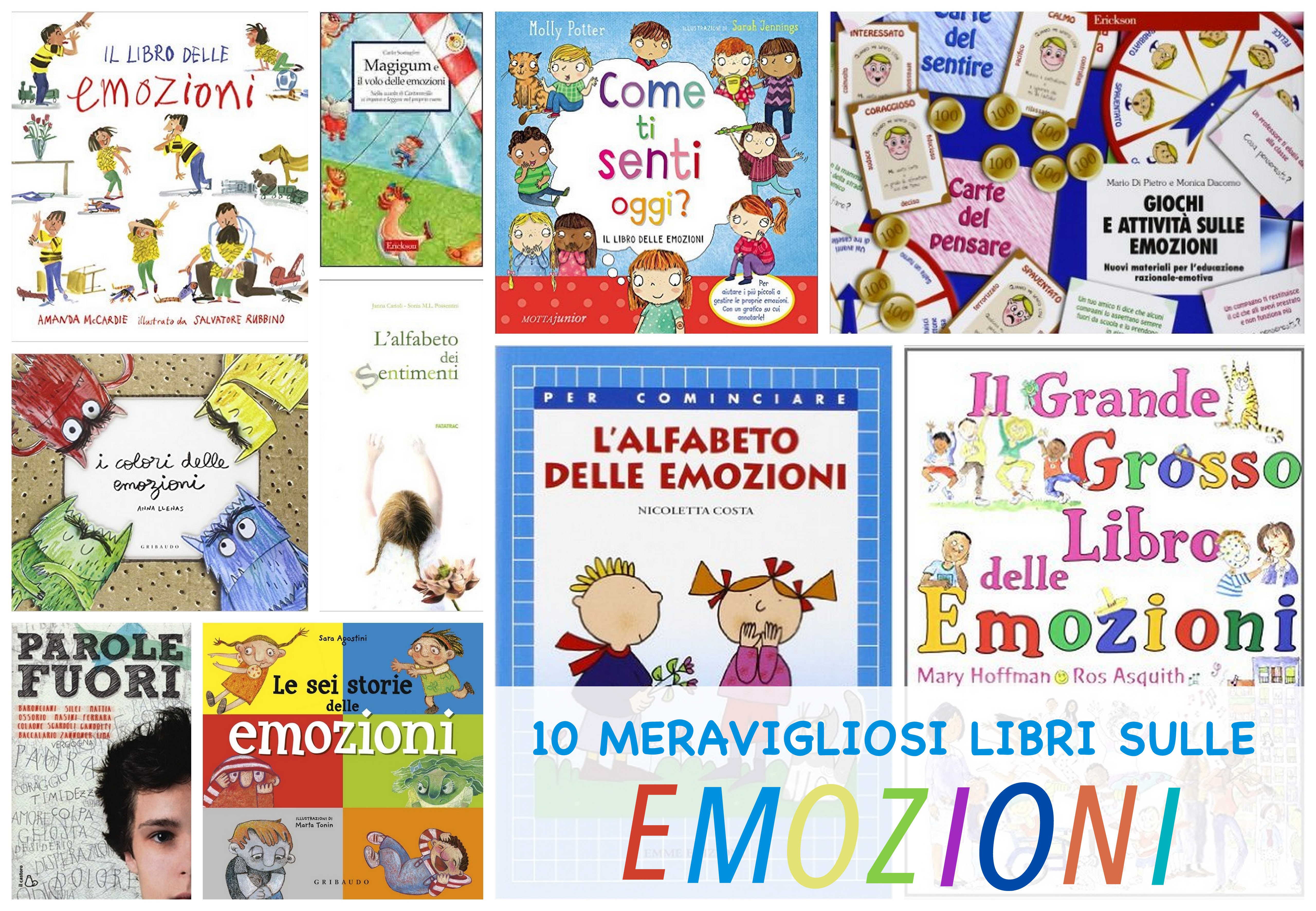 10 libri SULLEEMOZIONI