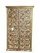 Mogul Cabinet Vintage Armoire Furniture Indian Almira Warm Teak Elephant Carved Shabby Chic Decor