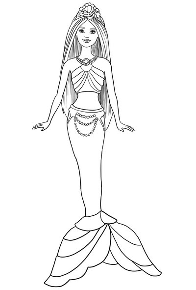Disegni Da Colorare Barbie Pattinatrice