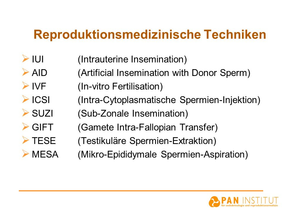 Insemination ohne hormone