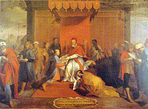 Japanese Delegates And Pope Gregory 13