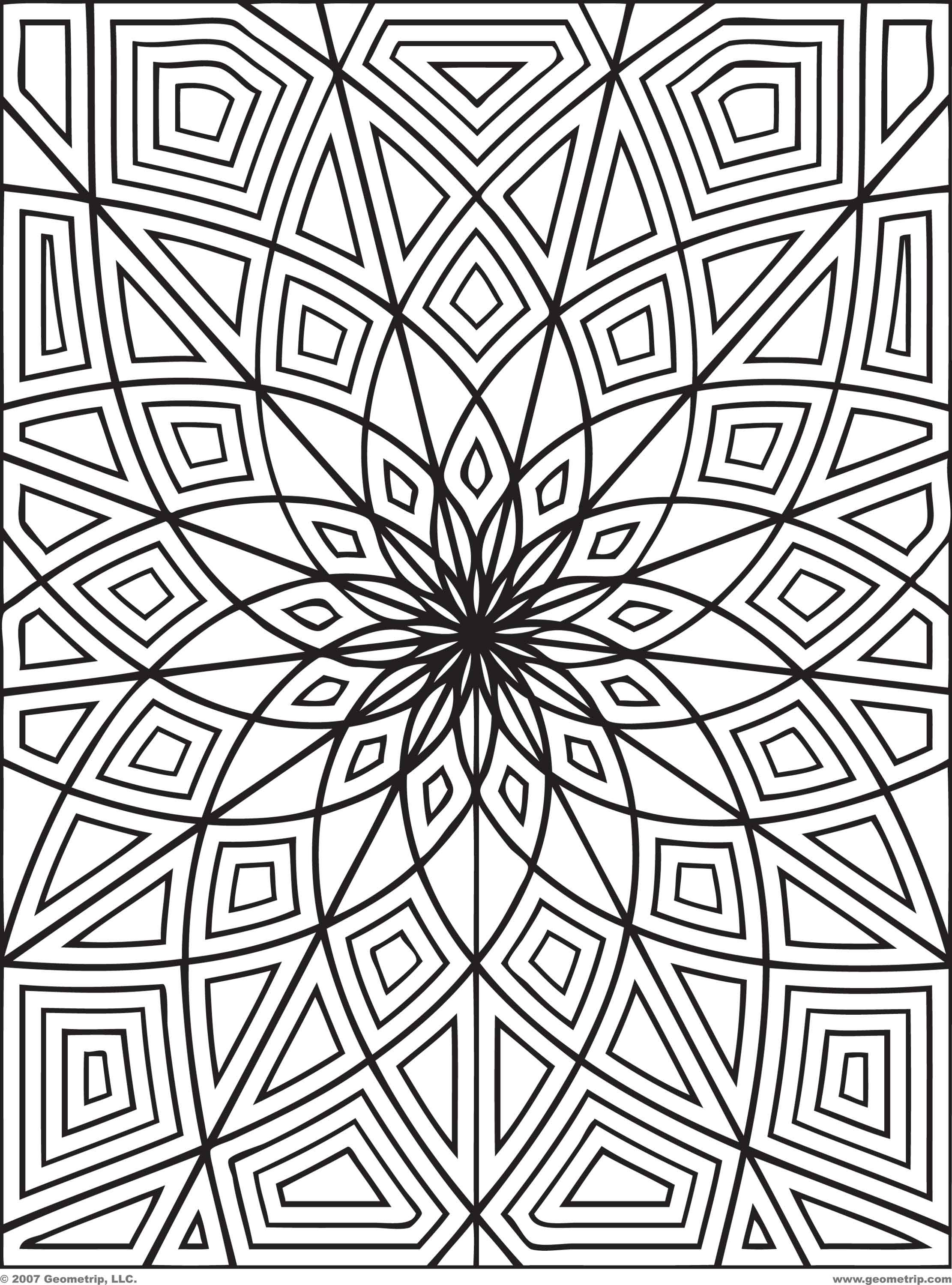 Detailed coloring pages to download and print for free