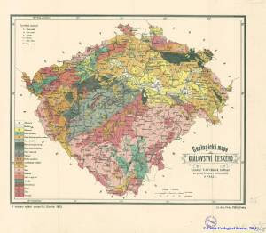 geologická mapa evropy Geologické mapy Evropy (1780 1918) geologická mapa evropy