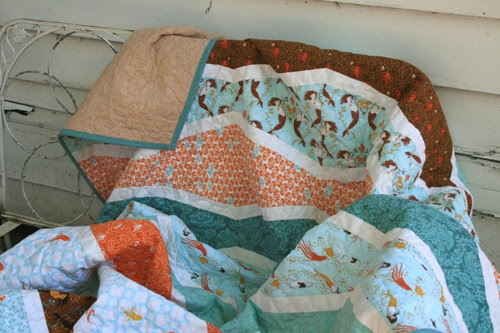 Mermaid School Quilt