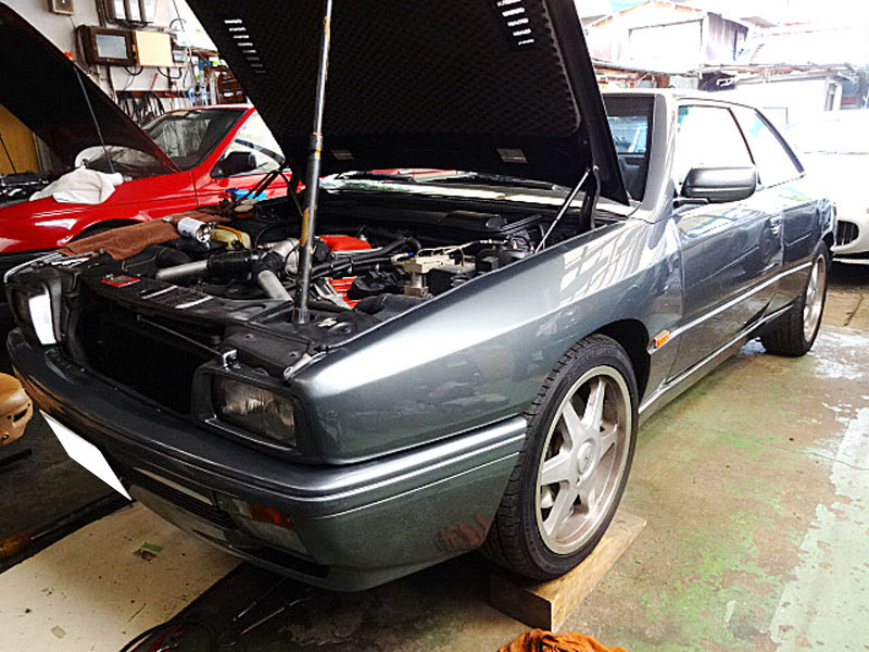 マセラティ ギブリ カーエアコン修理 自動車 電装 修理 取付 富士電機工業所 カーエアコン バッテリー オルタネーター 東京 品川区 港区 目黒区 大田区 世田谷区 川崎 横浜 千葉 埼玉