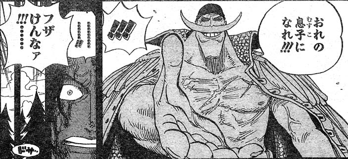 Onepiece 552 エースと白ひげ 我思う故に 新館我思う故に 新館