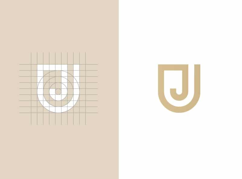 Letter Lettermark and Wordmark Logos