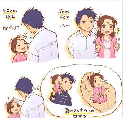 マイナスセンチ パフパフ パフパフ 身長差があると こんなつきあい方２へのボケ ボケて Bokete