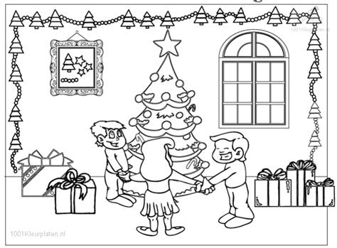 kleurplaten christmas