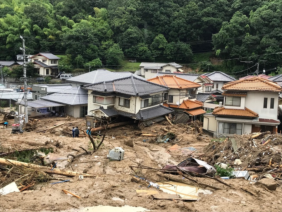 西日本豪雨 平成30年7月豪雨 写真レポート 山村武彦