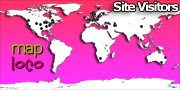 Locations of Site Visitors