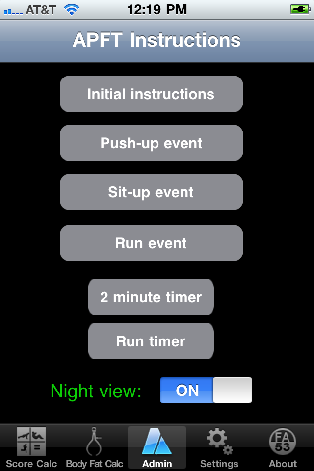 US Army APFT-Body Fat Calculator | iPhone Health & Fitness ...