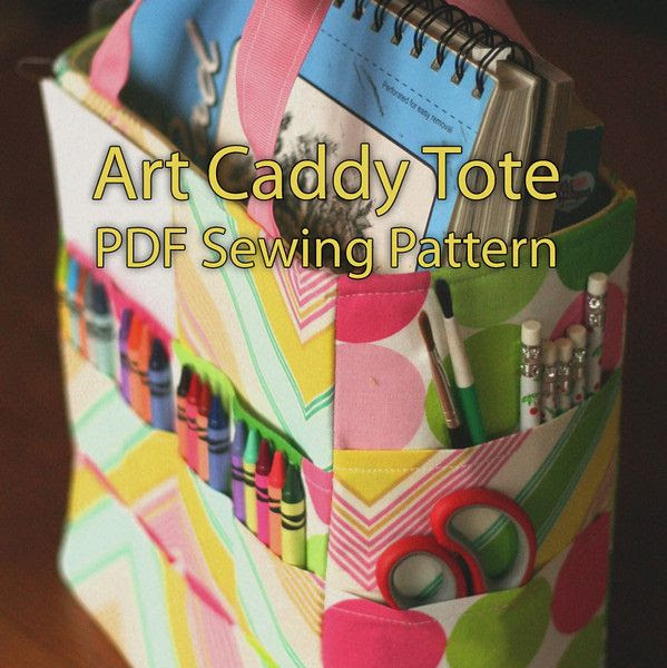 Art caddy pattern (not free)