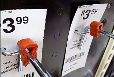 Pegboard Hook Sports Back Tag – Fixtures Close Up
