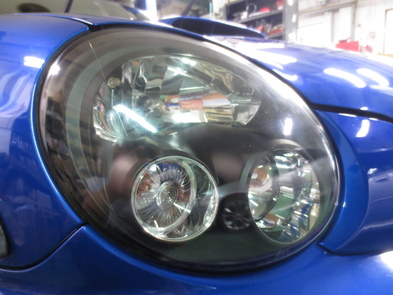 ヘッドライトコーティング 神奈川県川崎市 クローバー 新車 中古車販売 車検 整備のスバル専門店