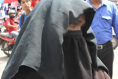 Muslim Beggars Eagerly Wait For Ramzan As It Rains by firoze shakir photographerno1