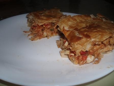 empanada de atún con hojaldre