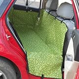 Enjoydeal Car Back Row Double-seater Zipper Pet Dog Comfortable Seat Cover with Side Wall