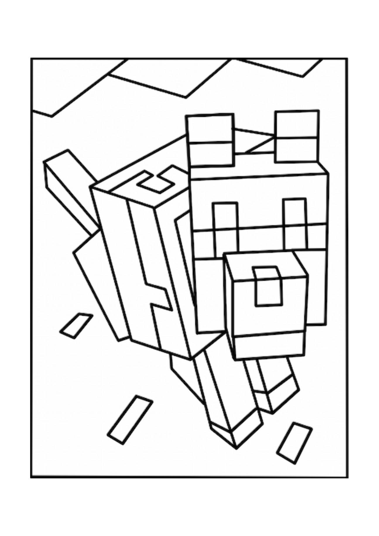 Download Minecraft Iron Golem Coloring Pages at GetColorings.com ...