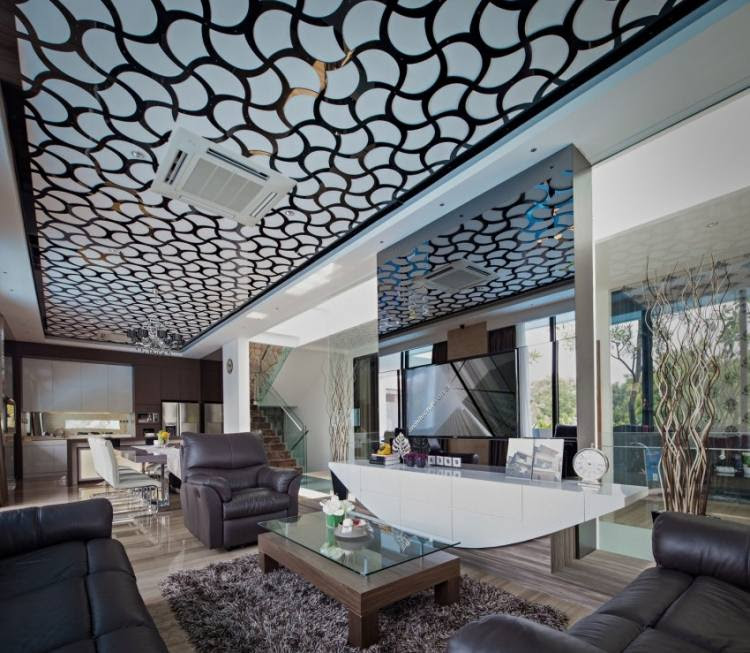 Faux plafond design et sol carrel dans une maison design Faux plafond design et sol carrel dans une maison design