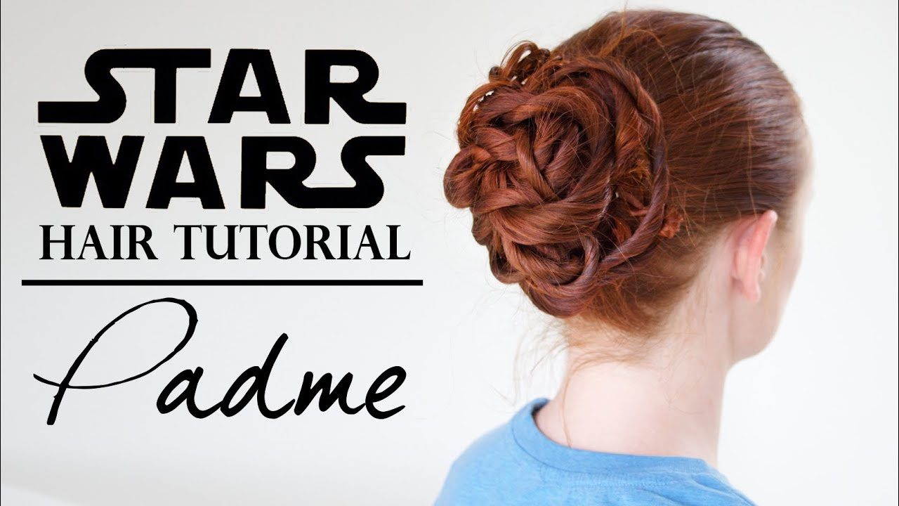 Star Wars Hair - Padmé in the Gladiator Ring - YouTube