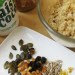 coconut rice, coconut seedy rice, coconut rice pudding, tropical coconut pudding, tropical breakfast pudding, fruit breakfast rice pudding, rice pudding recipe, rice breakfast, rice breakfast recipe, coconut rice breakfast, seed nut rice breakfast, breakfast recipes, easy breakfast recipes