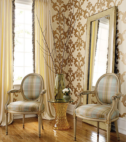 wallpaper cream. Henson wallpaper in Cream on