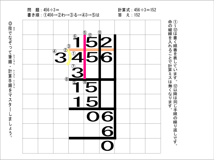 筆算筆順練習帳