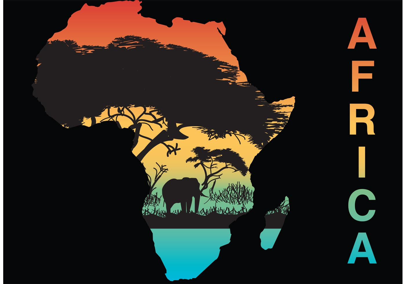 Download Africa Silhouette at GetDrawings | Free download