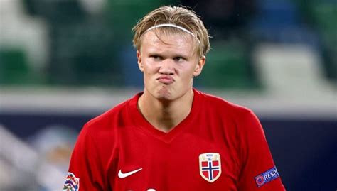 Dieses spiel ist teil der premier . Watch: Erling Haaland scores stunning goal during Norway