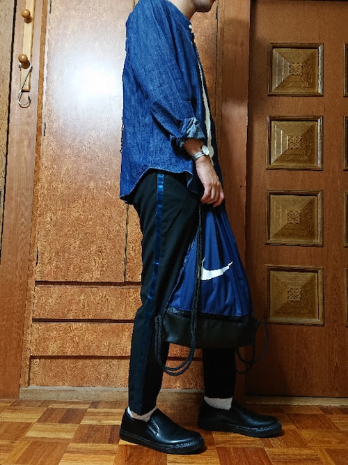 Nike ナップサックを使った人気ファッションコーディネート Nasscorp