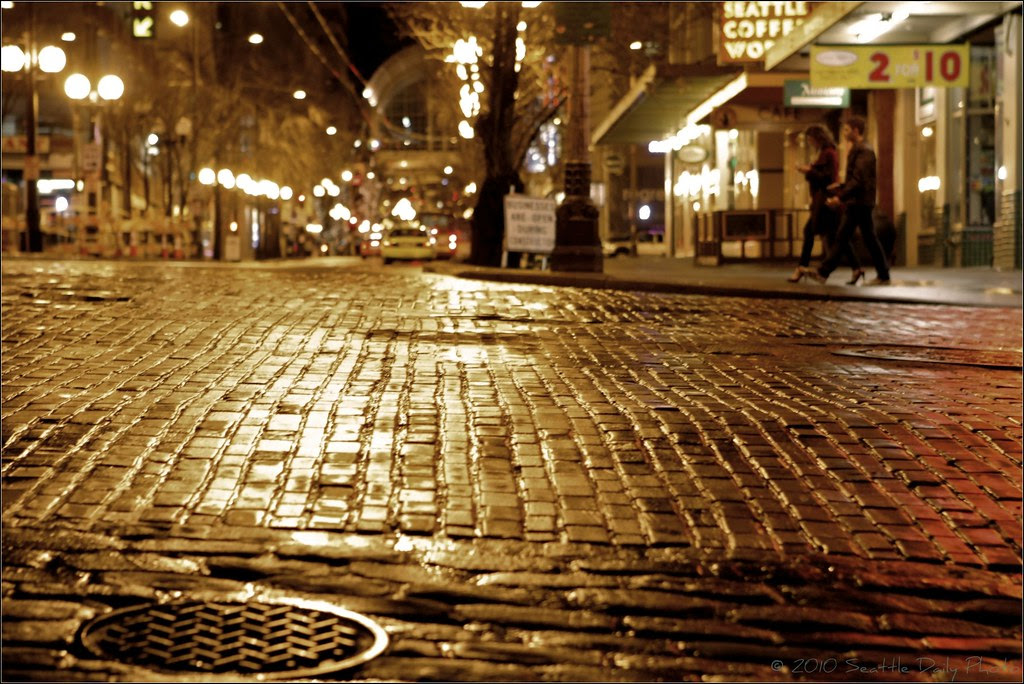 Looking Up Pike Street
