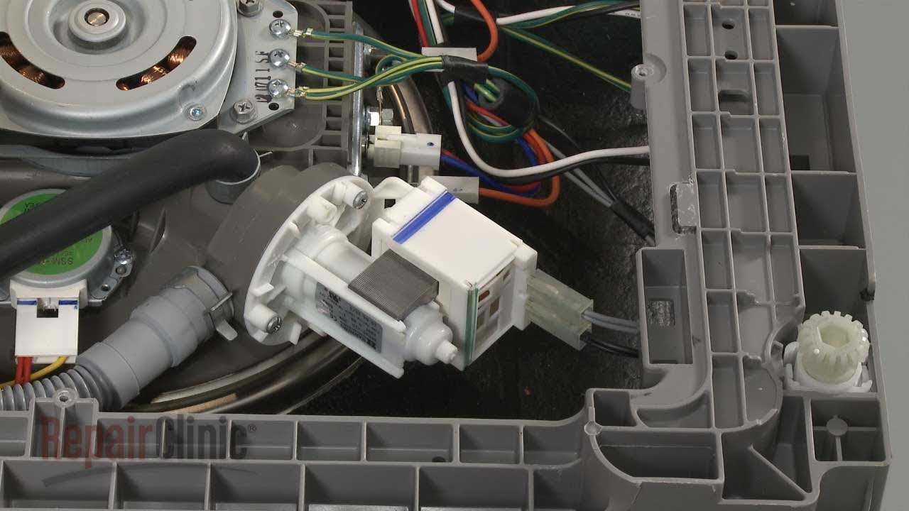 Dishwasher Won't Drain? Dishwasher Drain Pump Replacement (part
