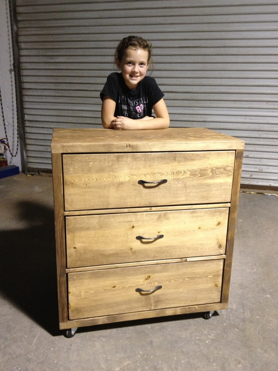 3 Drawer Dresser Plans PDF Woodworking