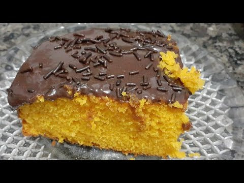 Video Passo A Passo Receita De Bolo De Cenoura