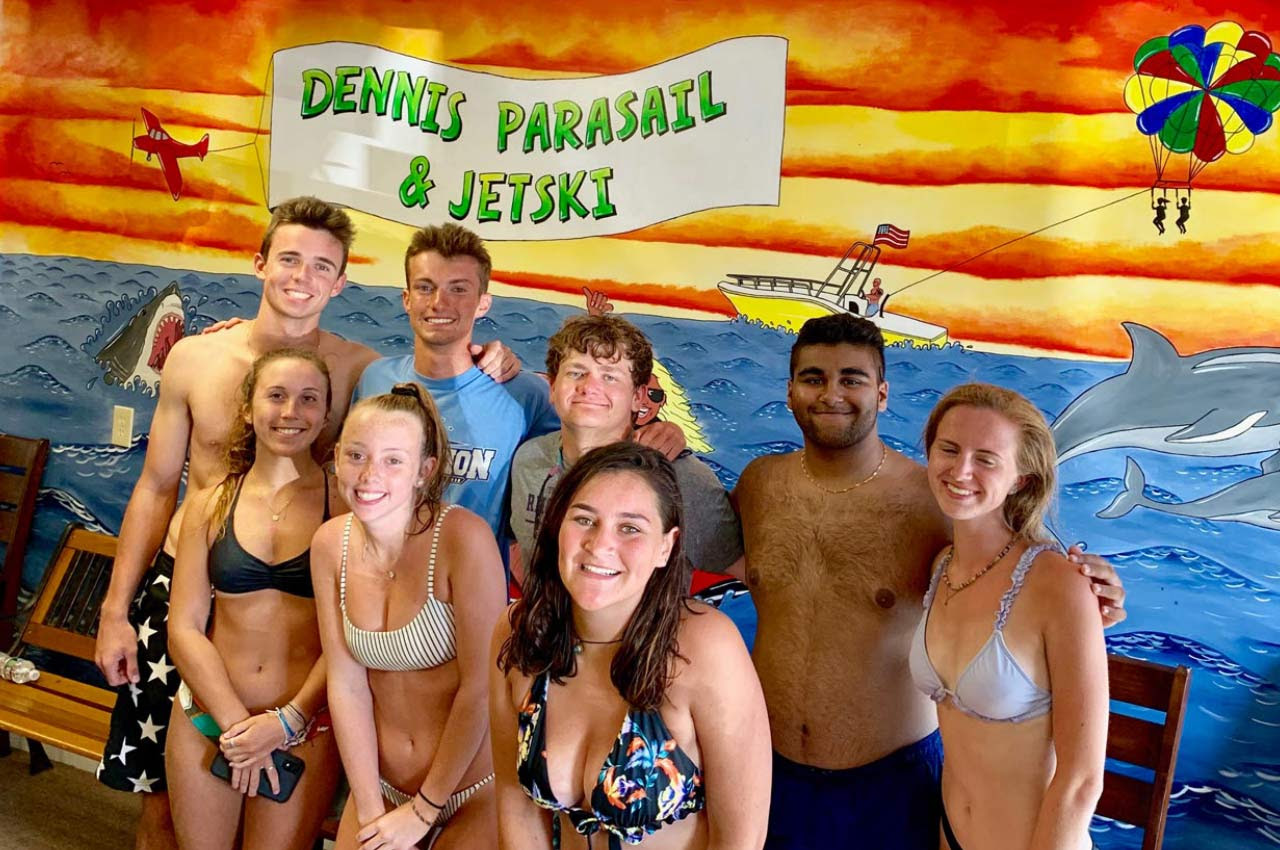 Our Jet Skis Dennis Parasail