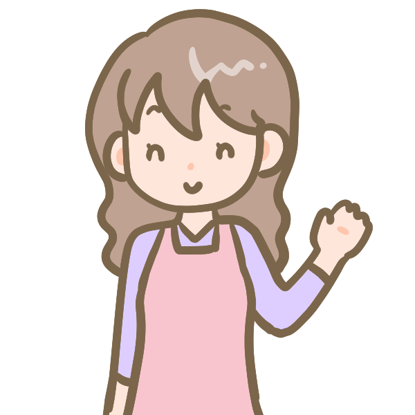 髪の長いお母さんのイラスト かわいいフリー素材が無料のイラストレイン