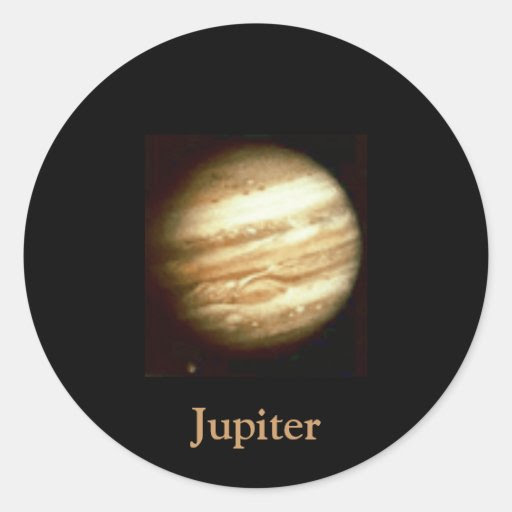 Jupiter Sticker Zazzle Jupiter Sticker Zazzle
