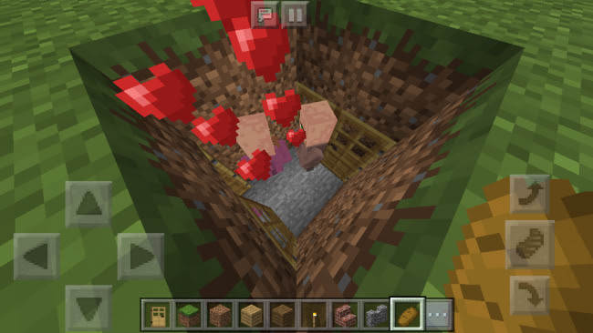 Minecraft Pe 穴掘式の村人の増殖方法で村人を増やす Surilog