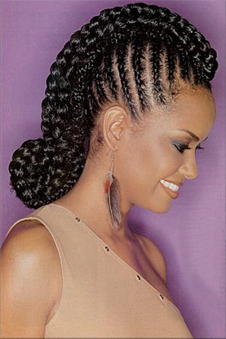 African cornrow styles