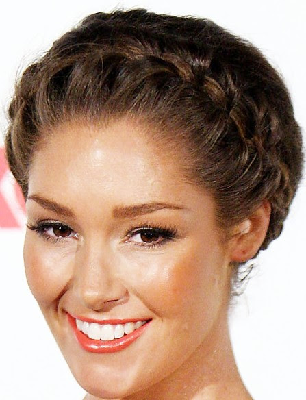 Trendy Braided Updo for long hair Trendy Braided Updo 2013