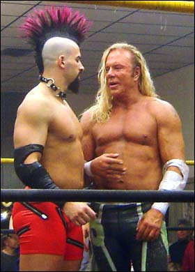 mickey rourke boxing