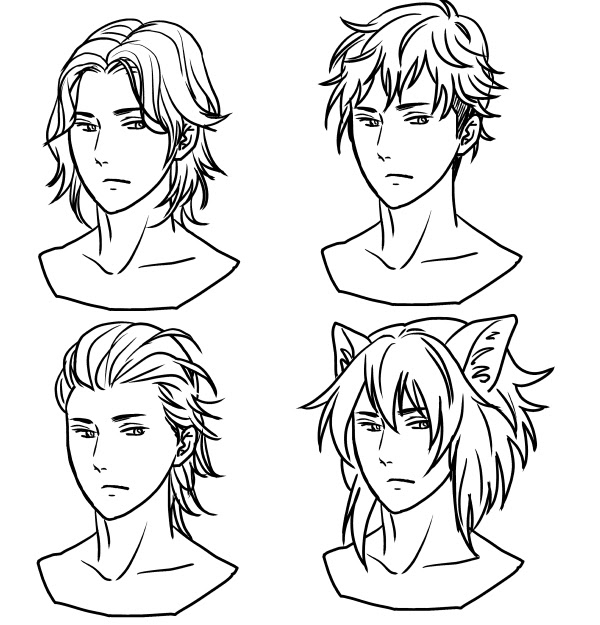 髪の描き方 買ってみた結果w ヲタ腐ダイアリ