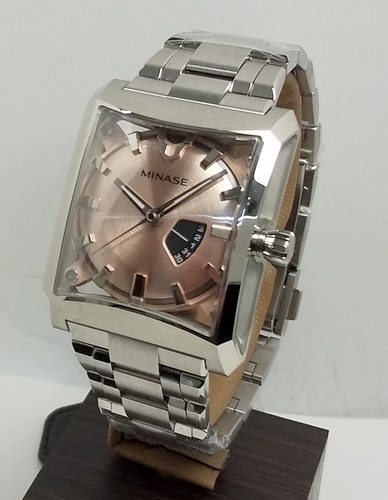 ミナセ Five Windows Midsize ピンクssブレス 精工堂時計店