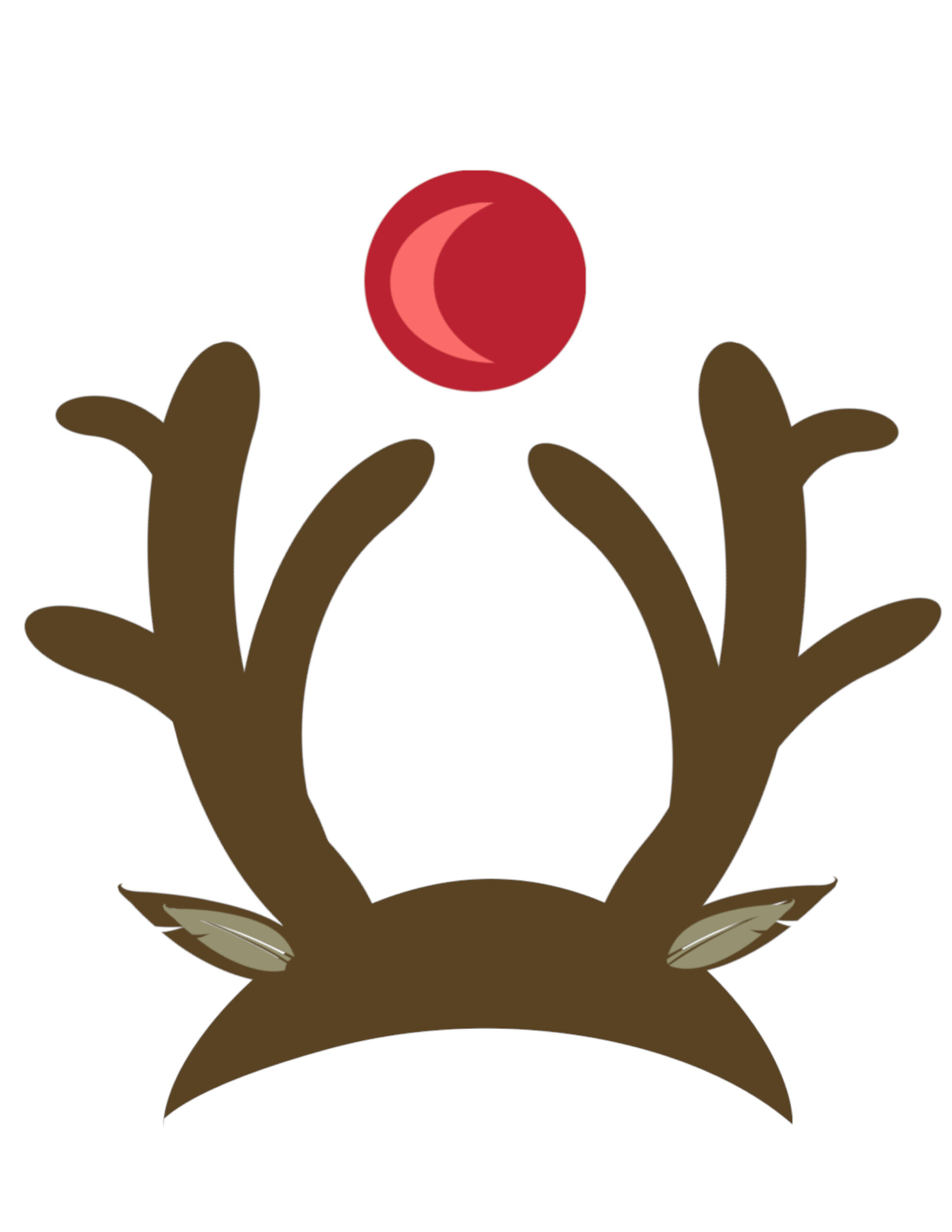 Free Christmas Photo Booth Props Printable - Paper Trail 