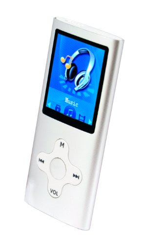 Mach Speed 8 GB Eclipse MP3/Video Player with 1.8-Inch Display, Digital Voice Recorder, Shuffle Mode - Silver (Eclipse-180 SL)