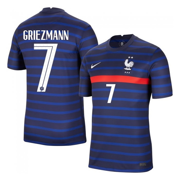 サッカー Uefa Euro フランス代表 ホーム レプリカユニフォーム グリーズマン 7 Wowshop