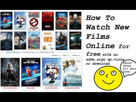 How To Watch New Movies For Free No Download Virus Free No Adds No Sign Up - YouTube