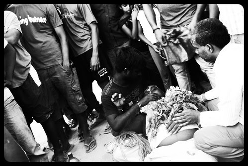 Head Priest Ganesh Goes Into Extreme Possession by firoze shakir photographerno1