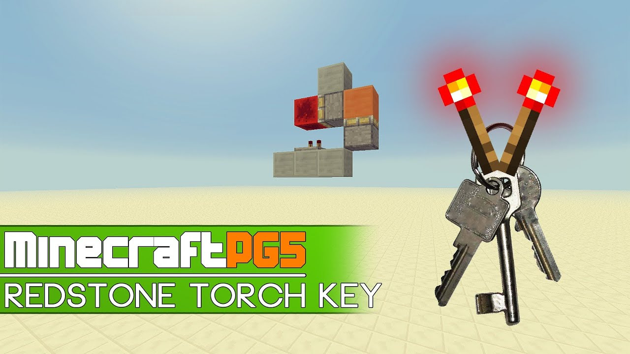 [Tutorial] Super Easy Redstone Torch Key - Compact & Cheap 